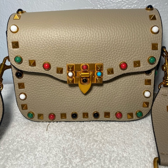 Multicolor Studded Crossbody Bag - Picture 2 of 14